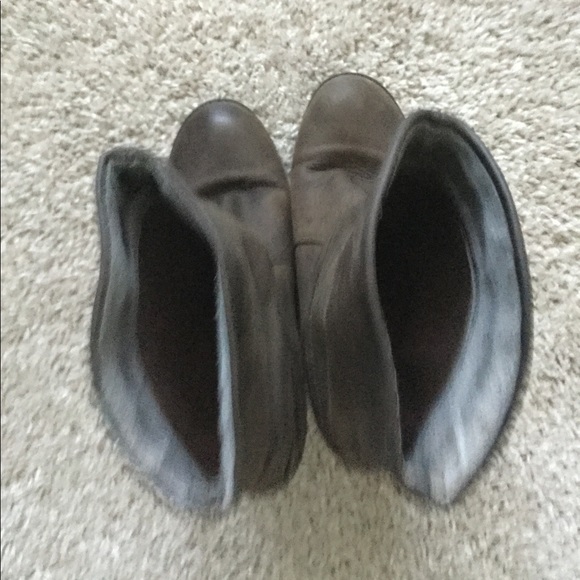 Leather Booties with 2 Buckles - Picture 4 of 8